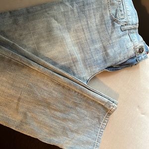 Guess blue jeans size 34x32 wore twice in excellent condition